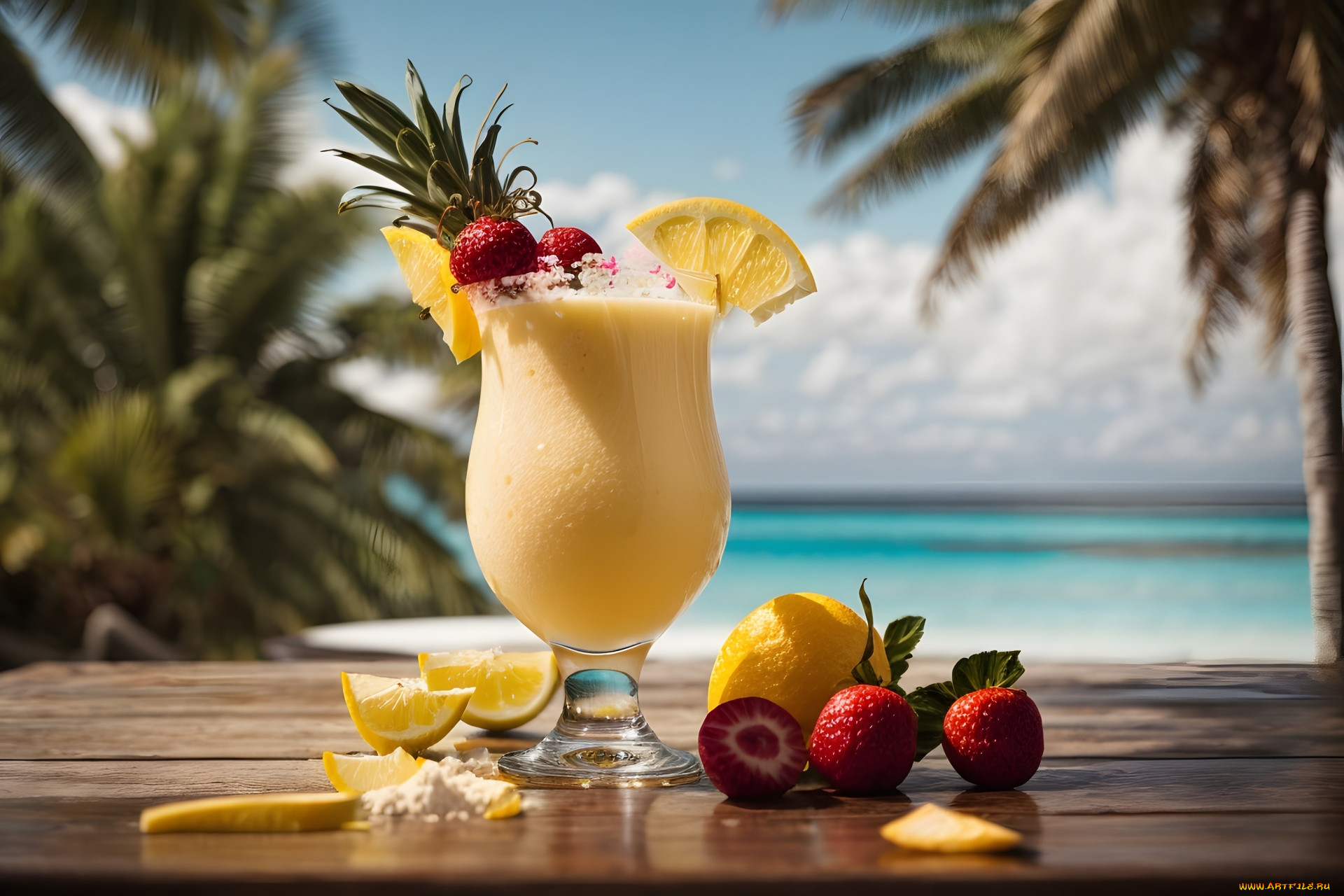 3 , -, food, pina, colada